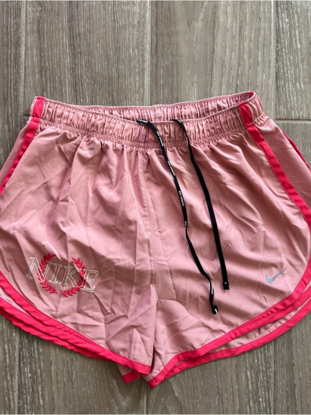 Nike Pink and Hot Pink Women's Athletic Shorts